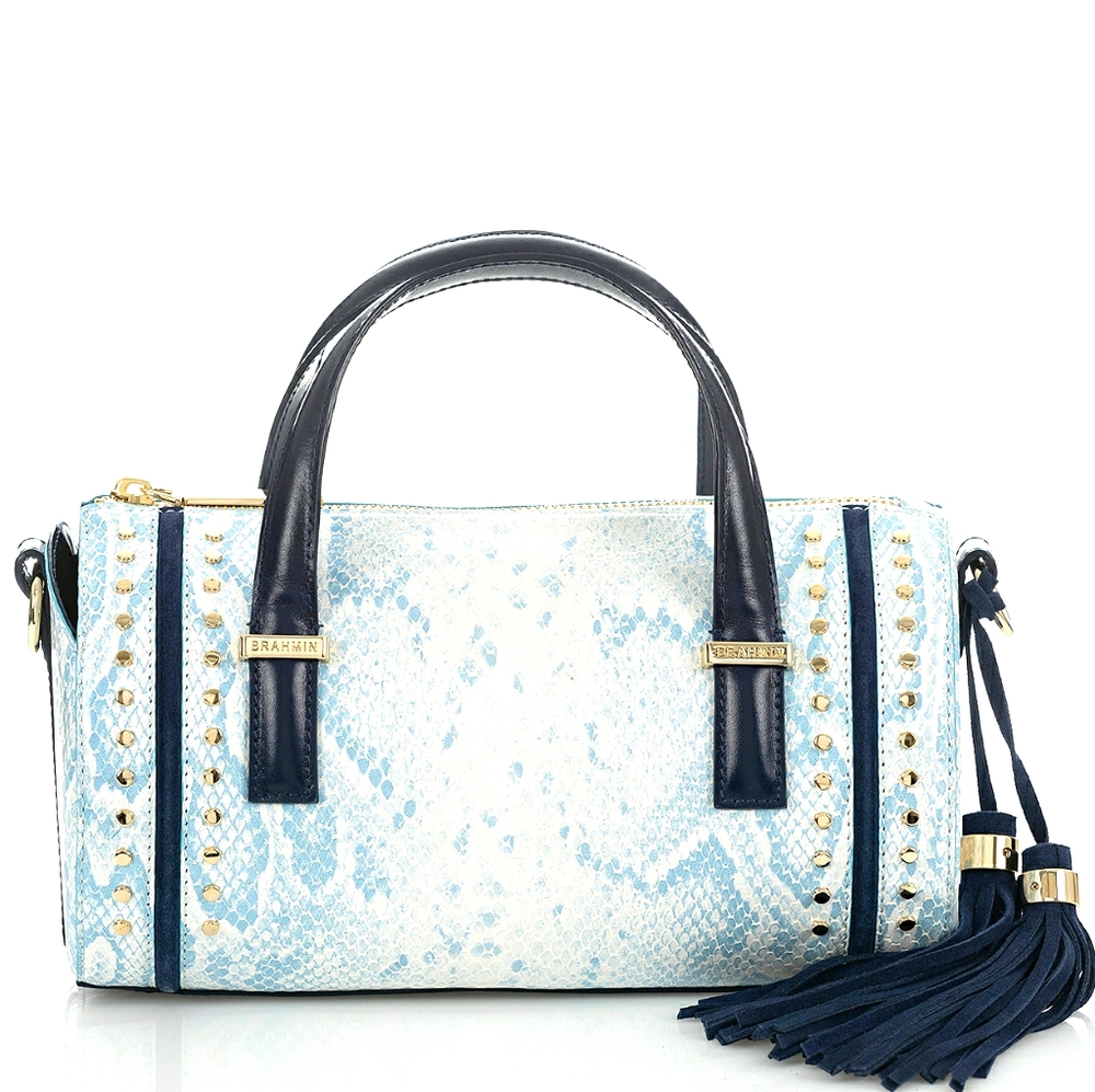 Brahmin Claire Sky Berwick Bag NWT
